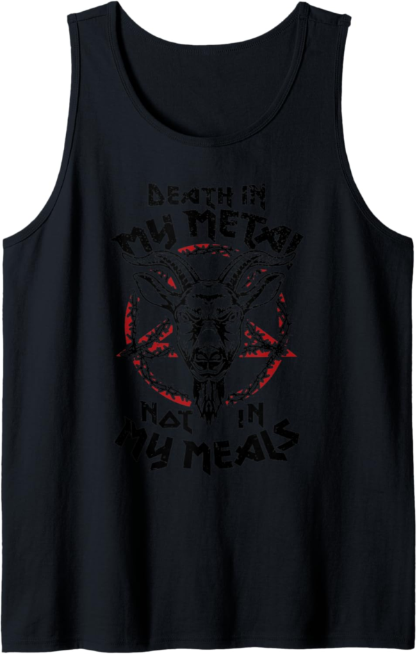 Vegan Metal - Death In My Metal Not In My Meals Veganism Tan... - Image 2